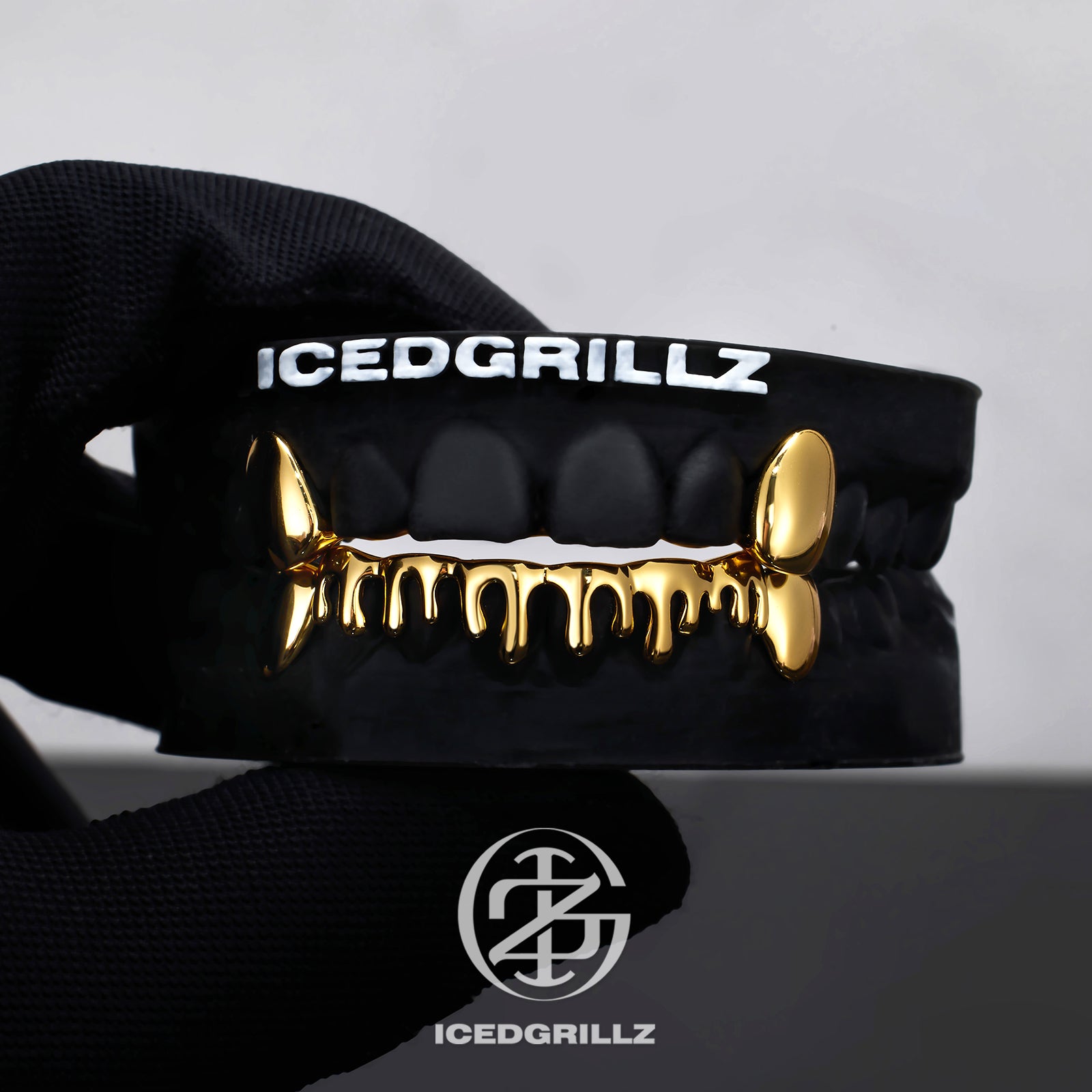 2 Top & 8 Bottom Liquid Drip Grillz