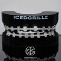 Baguette Cut Iced Brace Style Grillz