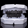 Blackout Edition Honeycomb Black Moissanite Grillz