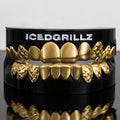 Classic Solid & Diamond-Cut Cross Hybrid Grillz