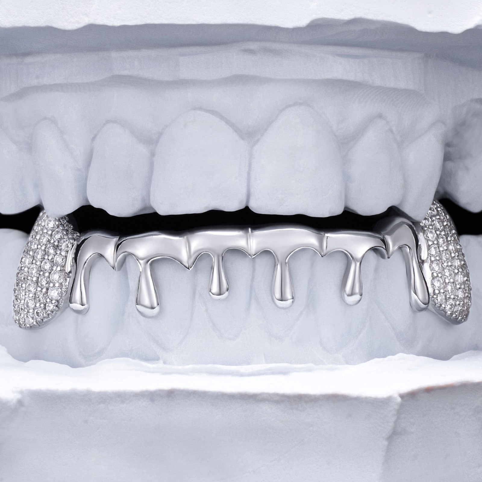 Diamond Fang Drip Grillz