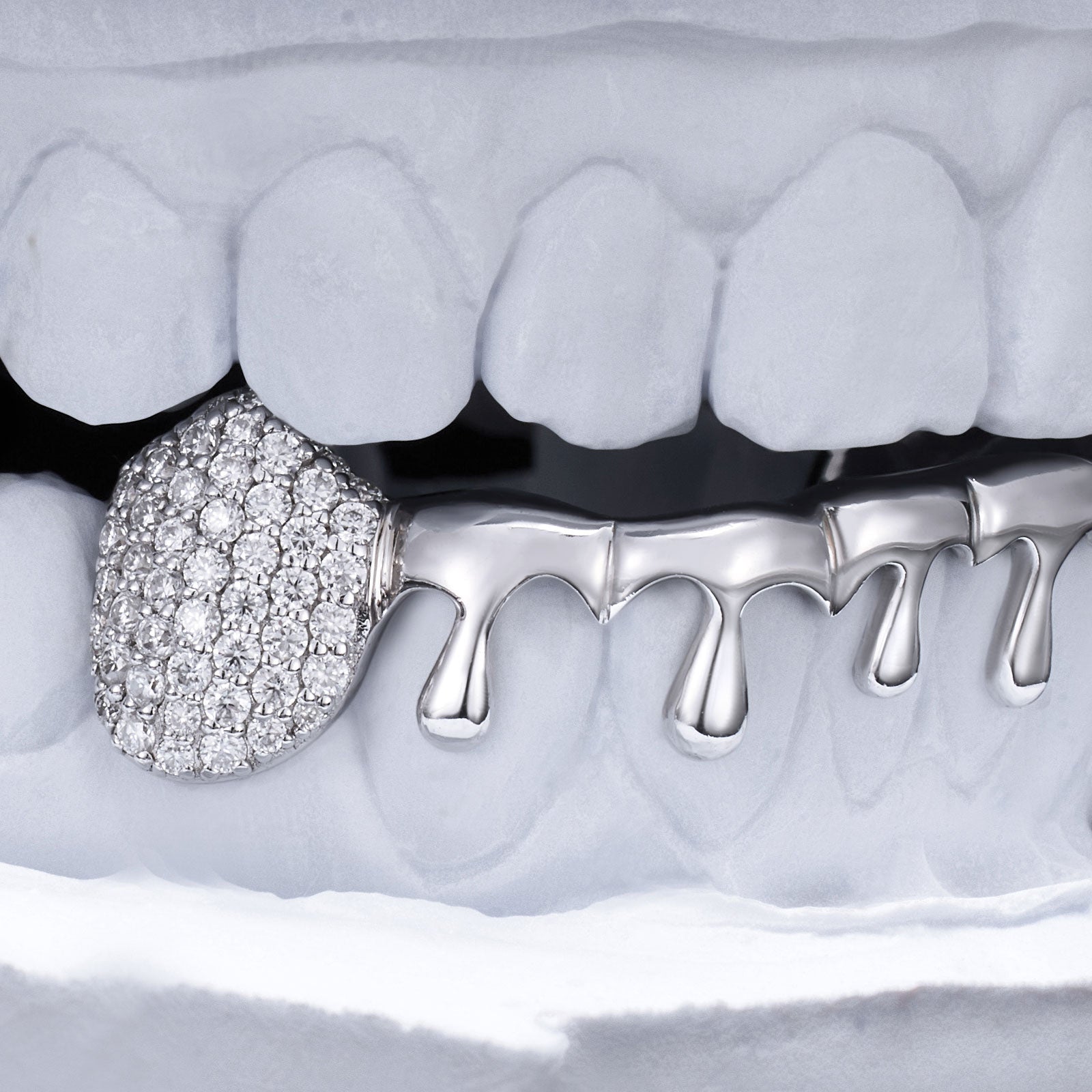 Diamond Fang Drip Grillz