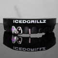 Heart-shaped Pink Opal Bar Grillz