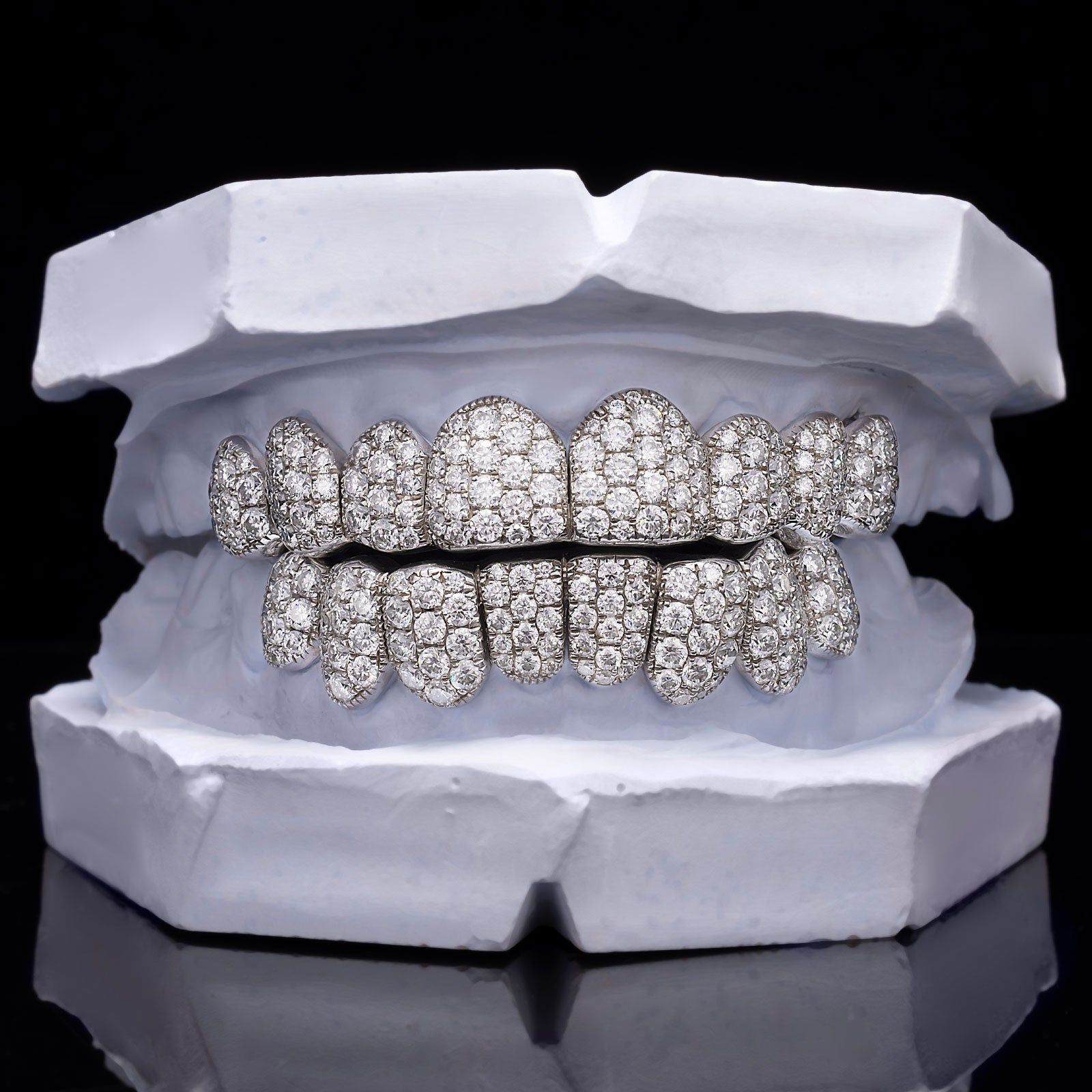 Heavy Hitter 6pt Jumbo Moissanite Grillz