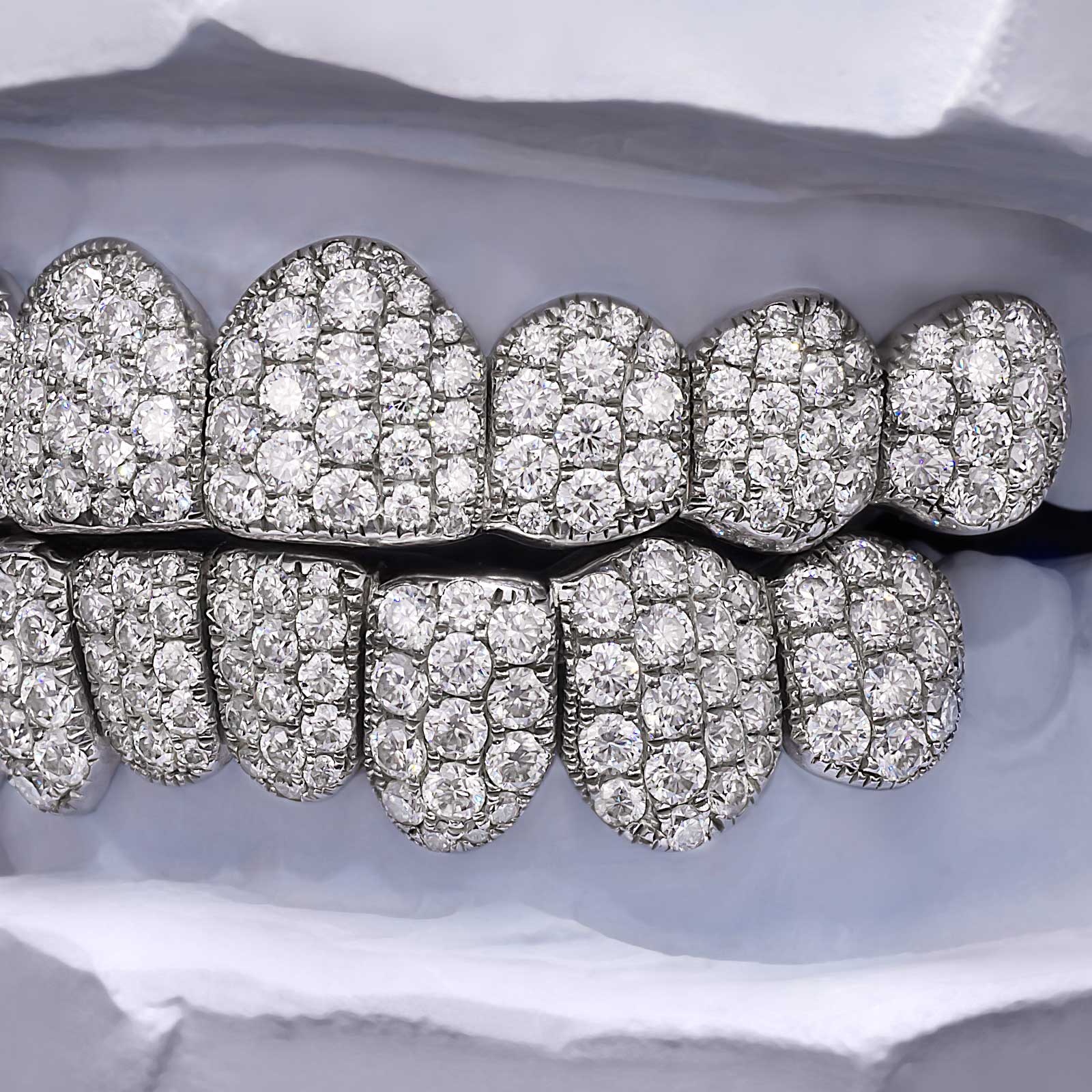 Heavy Hitter 6pt Jumbo Moissanite Grillz