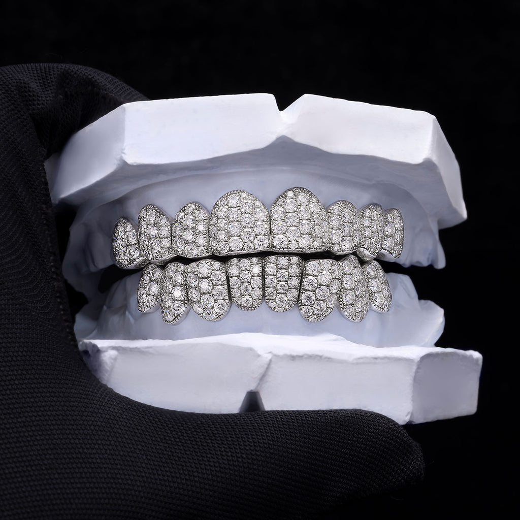 Heavy Hitter 6pt Jumbo Moissanite Grillz