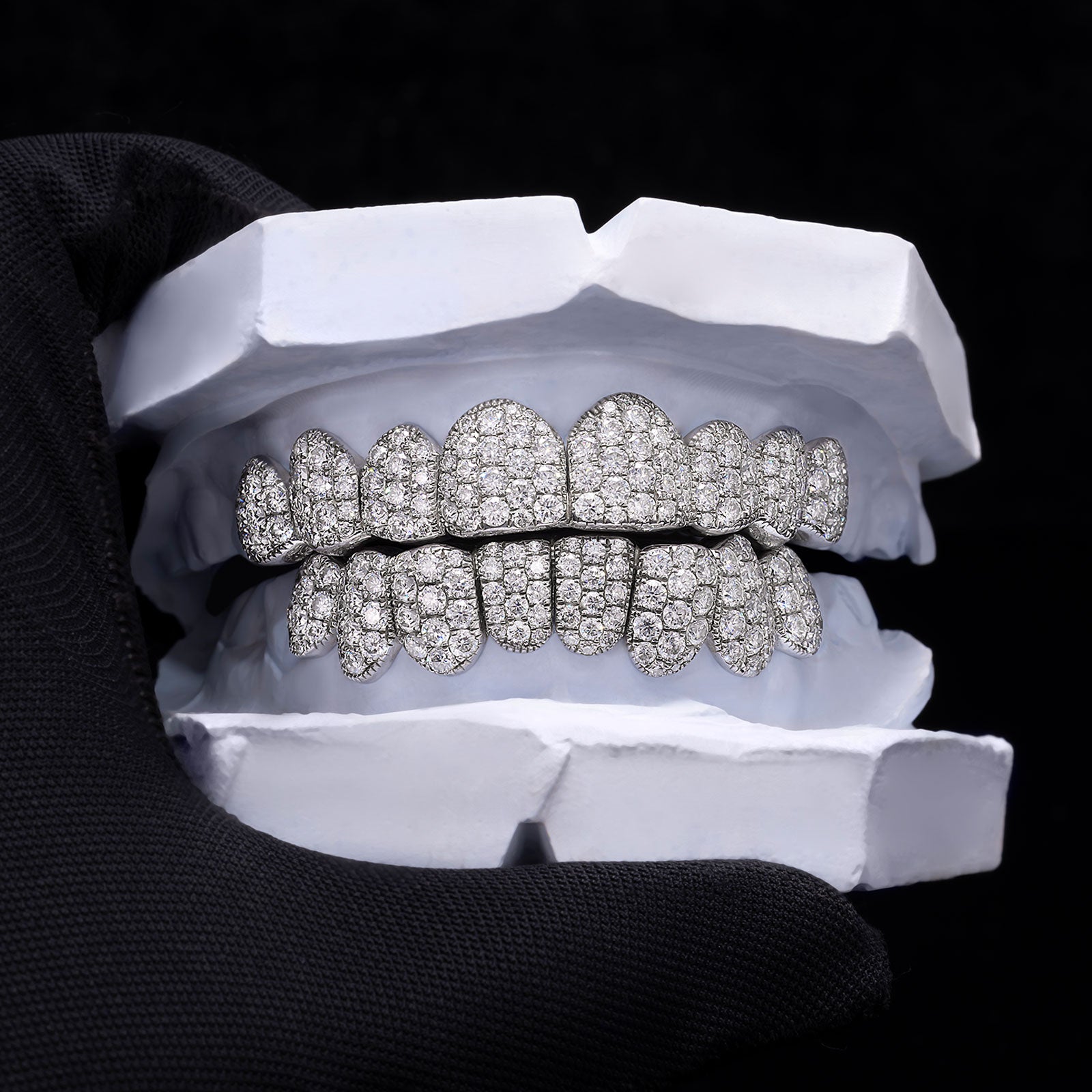 Heavy Hitter 6pt Jumbo Moissanite Grillz