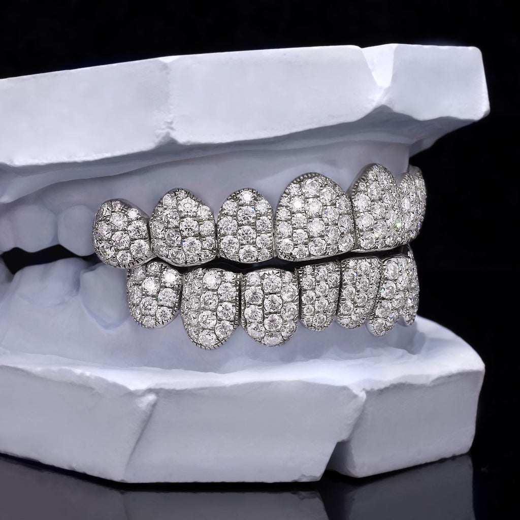 Heavy Hitter 6pt Jumbo Moissanite Grillz