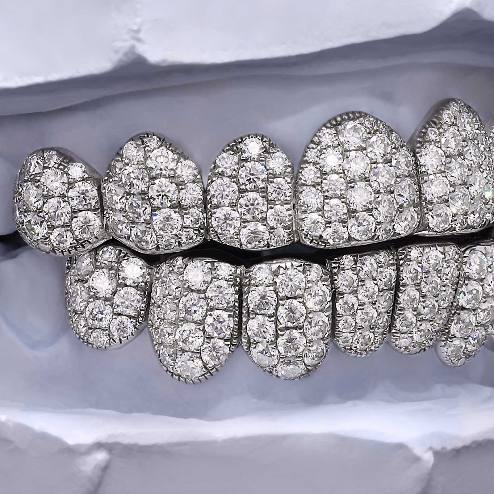 Heavy Hitter 6pt Jumbo Moissanite Grillz