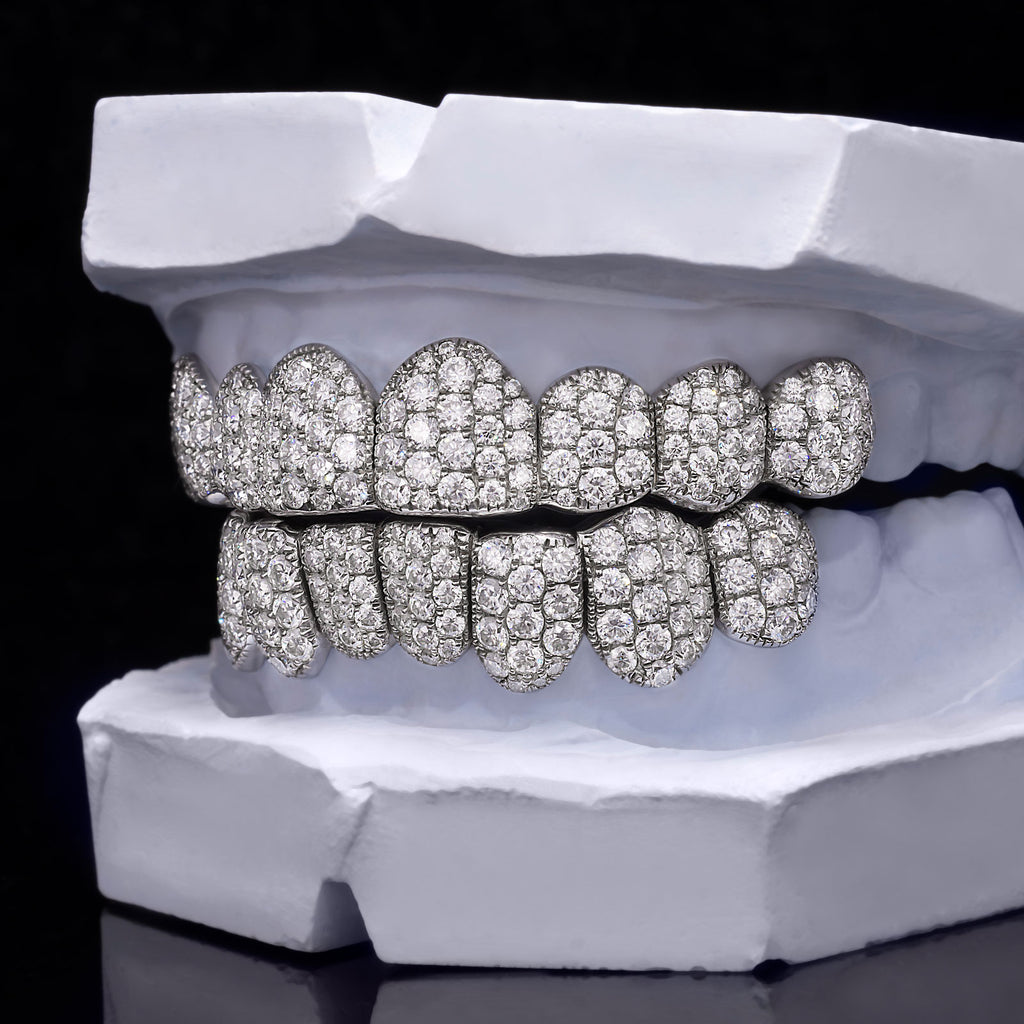 Heavy Hitter 6pt Jumbo Moissanite Grillz