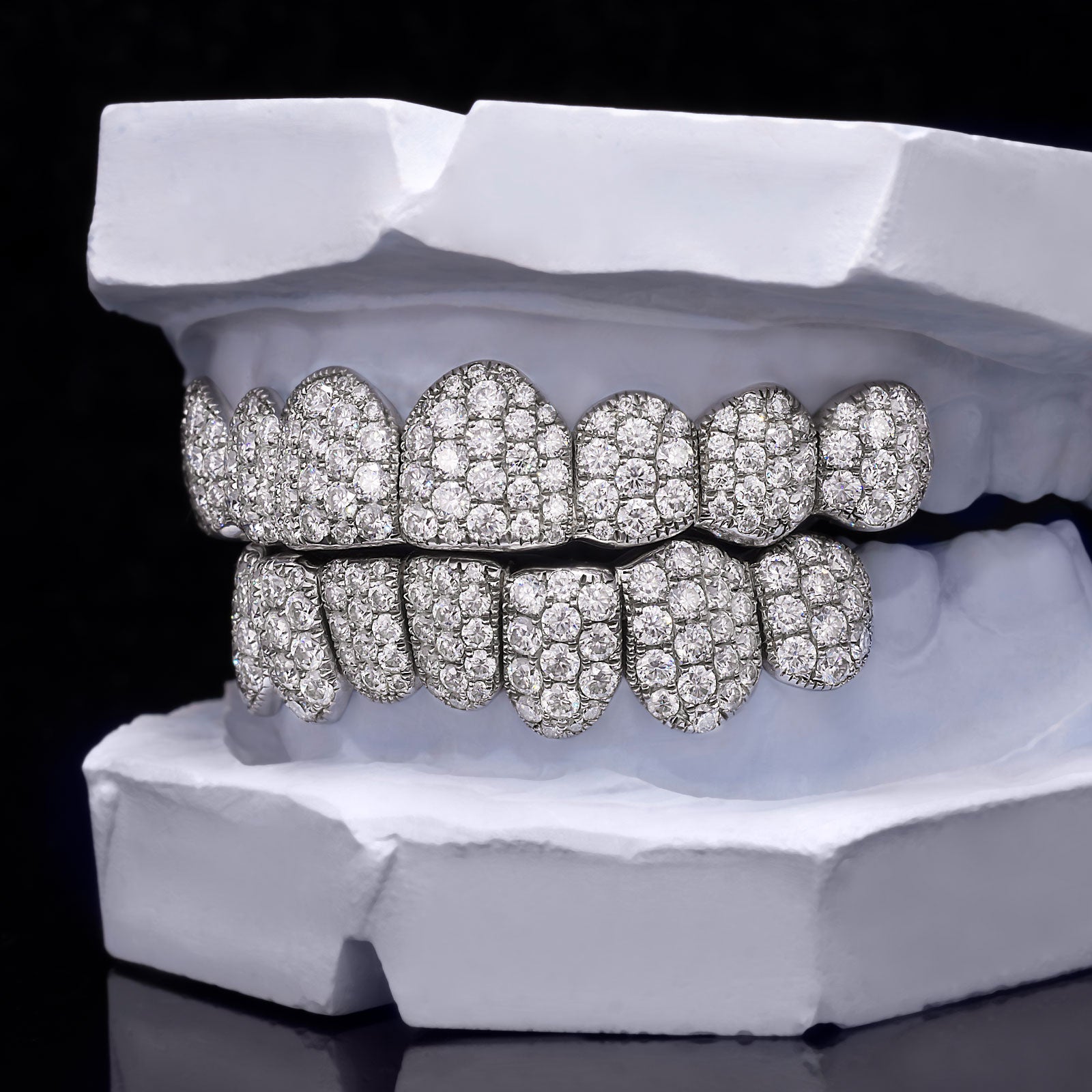 Heavy Hitter 6pt Jumbo Moissanite Grillz