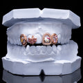 "Hello" Kitty Bow Style Diamond/Moissanite Grillz