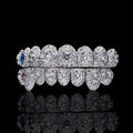 Large Stone "Big Pointer" Round Cut Diamond Grillz