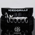 Moissanite Butterfly Open Face Grillz