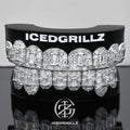 Moissanite Emerald Cut Iced Cluster Grillz