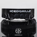 Open Face Curved Edge Moissanite Single Bar Grillz