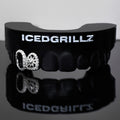 Plain Sunburst Iced Open Face Grillz