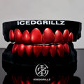 Polished Red Gold Grillz