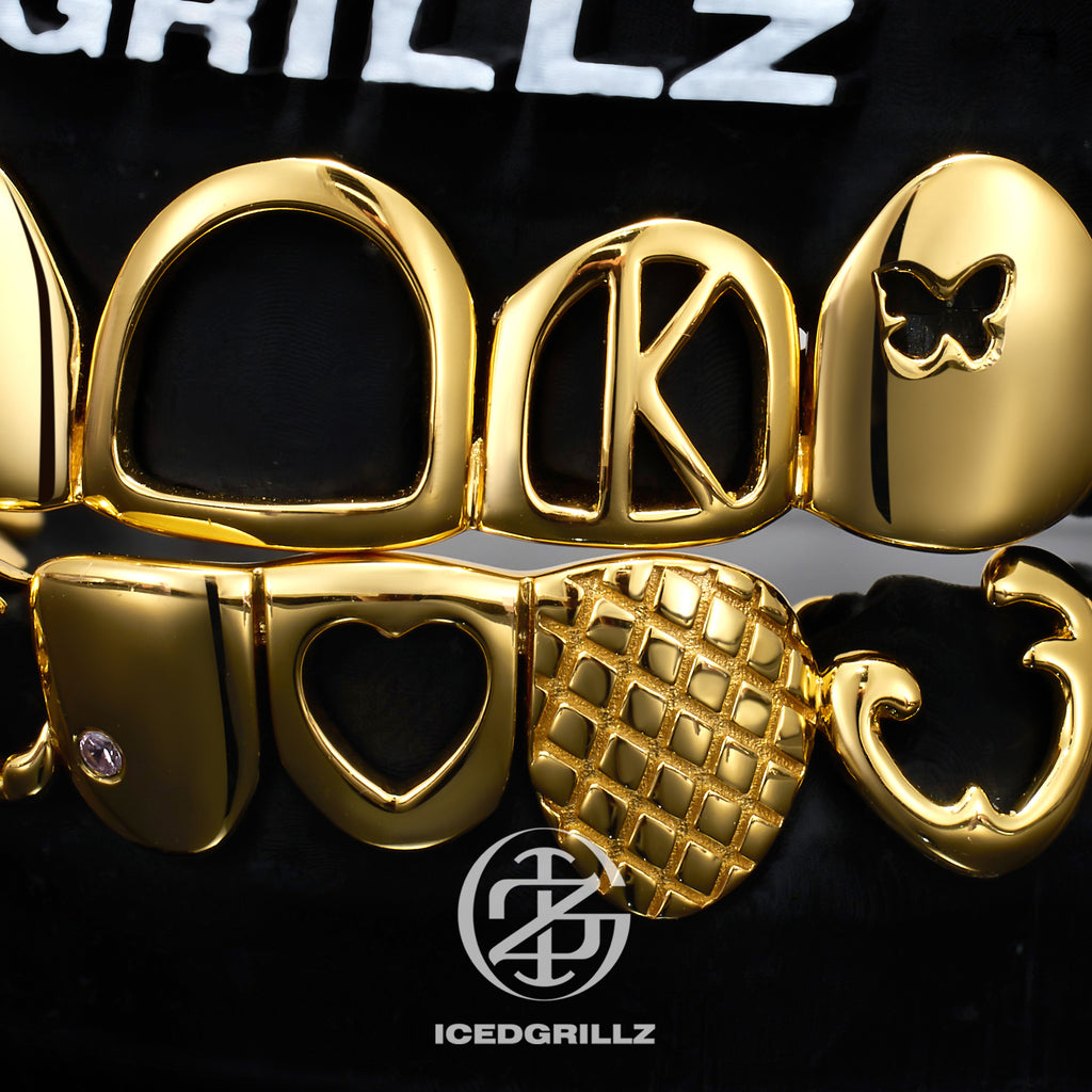 Polished Scorpio Motif Opal Grillz