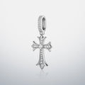 S925 Moissanite Gothic Cross Pendant