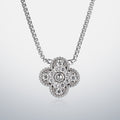 S925 Moissanite Single Clover Chain