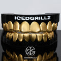 Solid Plain Polished Yellow Gold Grillz