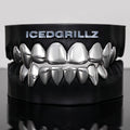Solid Vampire Fangs Polished Gold Grillz - IcedGrillz