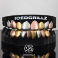 Tri-Tone Polished Gold Grillz